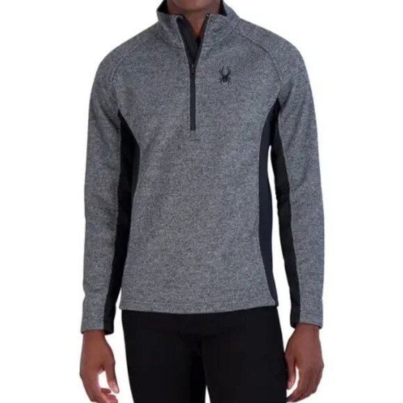 Spyder Outbound 1/2 Zip Mid Weight Mock Neck Sweater Size XL - Picture 1 of 11